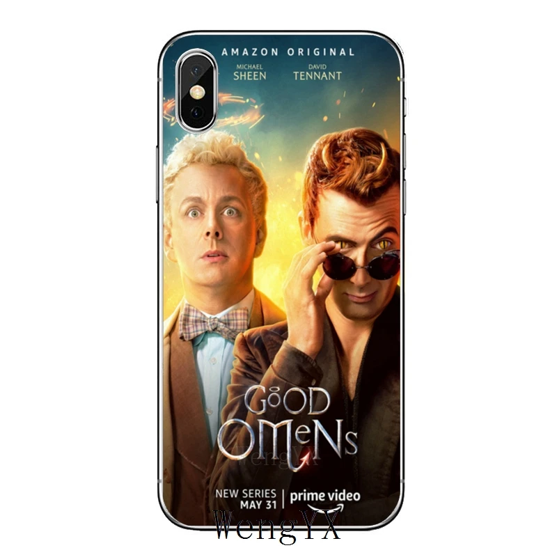 ТВ Good Omens для huawei mate 20 10 9 P30 P20 P10 P9 pro Lite P Smart plus прозрачный чехол - Цвет: Good-Omens-A-07