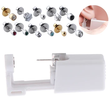 

1 Units Disposable Safe Sterile Piercing Unit For Nose Studs Piercing Gun Tool Machine Kit Stud Earring Body Jewelry