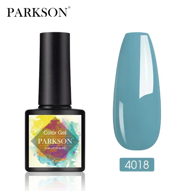 Parkson No Wipe Top Coat Base Coat Nail Gel polish Design Enhancer Varnish Semi Permanent Soak Off UV LED Nail Art Tool 4018