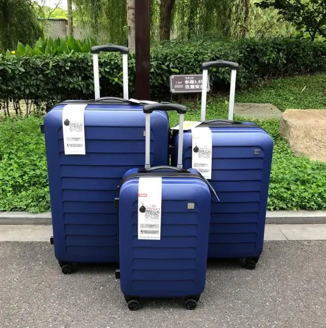 CARRYLOVE 2" 25" 2" дюймов расширяемый багажный чехол на колесиках ABS жесткий прочный Чехол koffer с колесиками - Цвет: a set of 3
