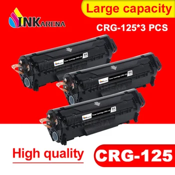 

INKARENA 3pcs CRG 125 Compatible Black Toner Cartridge for Canon CRG125 LBP 6000 6018 MF3010 LaserJet Printer Cartridges