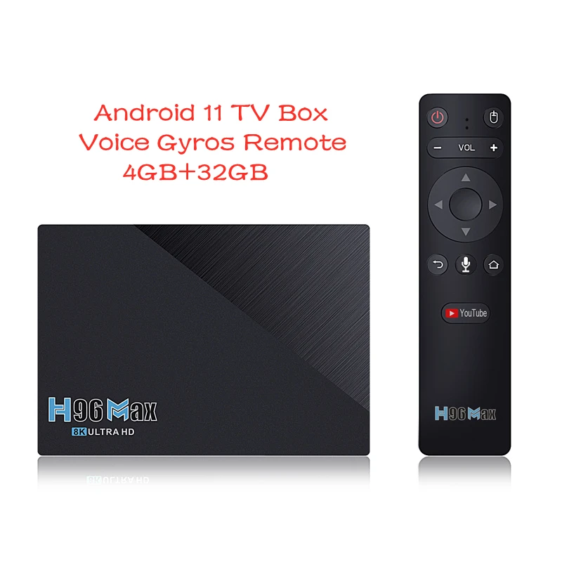 android box New Android 11 Smart TV Box Rk3566 8K Ultra HD Google Voice Play Netflix BT 4.2 Gyros Remote 8GB Ram Set Top Box Media Player indoor aerial TV Receivers