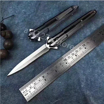 

BF- ST001 Folding Knife 9cr18 steel Blade Quickly Open Camping EDC Pocket Knife CNC Machining Hunting survival knives and knives