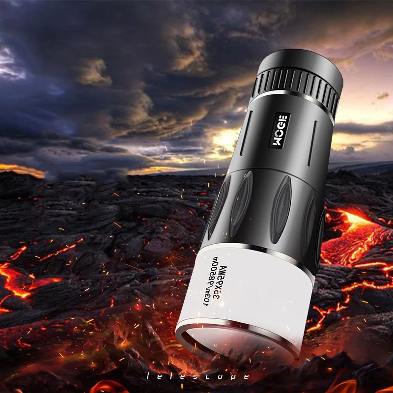 

35X Zoom Optical HD Lens Monocular Telescope Compact Handheld Scope For Bird Watching Camping Hiking Pocket
