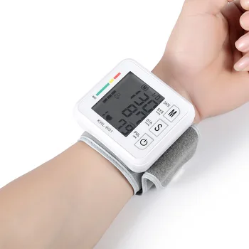 

VILECO Household automatic wrist digital LED display electronic Blood Pressure Monitor Cuff Sphygmomanometer Health Care BP