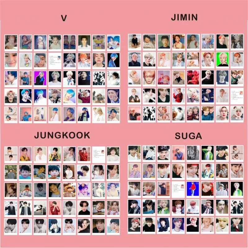

Kpop 40 PCS HD Photobook Bangtan Boys Map Of The Soul Persona Bring The Soul The Movie Interlude Wings LOMO Cards Postcard JIMIN V SUGA J-HOPE LJJ667