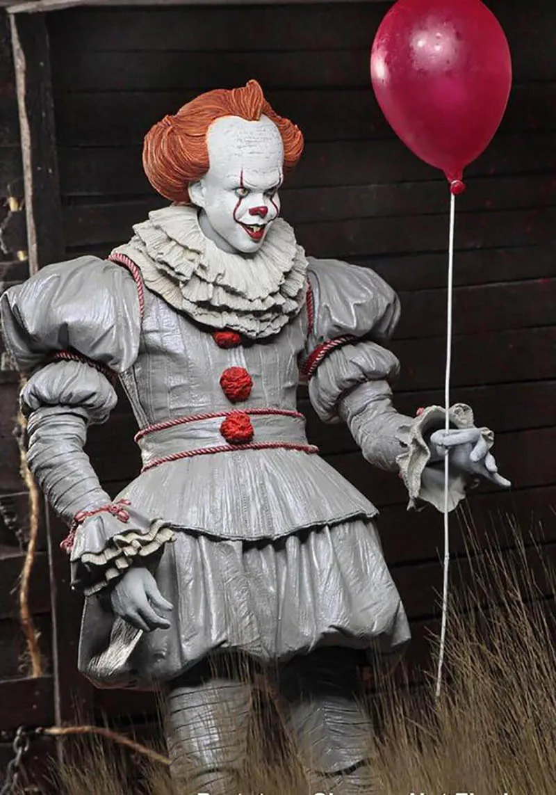 NECA Stephen King It Pennywise Джокер фигурка игрушка кукла ужас подарок на Хэллоуин