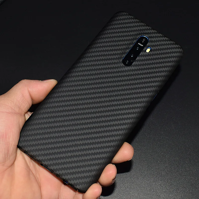 Чехол из углеродного волокна для realme X2 Pro Ультратонкий чехол ручной работы