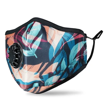 

Cotton Anti-haze Valve Pm2.5 Breathing Cover Anti-dust Mouth Washable Activated Carbon Filter Respirator Mouth-muffle Covers