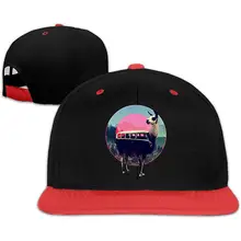 Llama унисекс Регулируемая Шляпа Стильная бейсболка белая