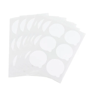 

10Sheet 60pcs Disposable Grafted Fake Eyelash Glue Holder Pallet Sticker Eyelash Extension Glue Pad Under Tool Eyelash Makeup