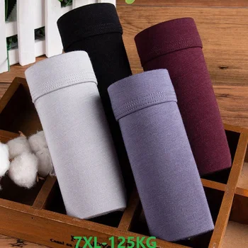 

summer men Modal Underwear big sales Boxer plus size 7XL soft Breathable comfortable Boxer thin elasticity Stretch underwear 56