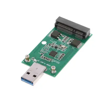 

USB 3.0 to Mini PCIE mSATA SSD mSATA to USB 3.0 SSD don't need USB cable NEW