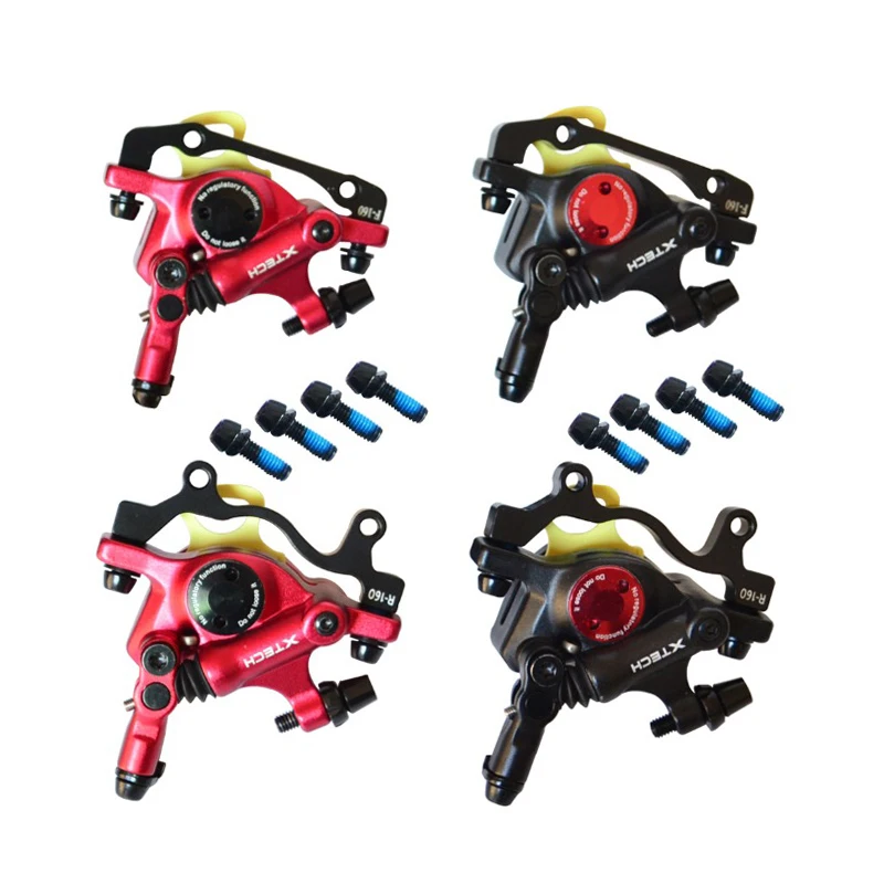 ZOOM XTECH HB100 MTB Горная дорога велосипед линия потянув гидравлический дисковый тормоз Комплект Передние и задние суппорты