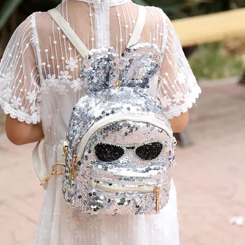 

mini backpacks Fashion Backpack Girls Sequins Shoulder Bag Student Children School Bag Travel Backpacks mochila рюкзак 2019 hot