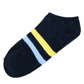 

1Pair Women Socks Unisex Comfortable Stripe Cotton Sock Slippers Short Ankle Socks Harajuku Medias De Mujer Носки С Принтом