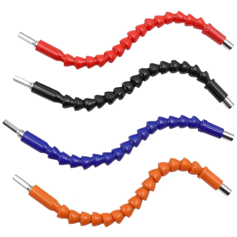 

295mm Electronics Drill Flexible Shaft Extention Screwdriver Bit Holder Connect Link For Hex Shank Extension Snake Bit Dropship