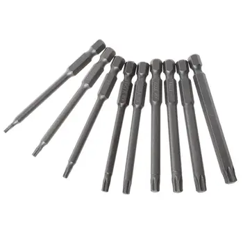 

50Pcs Extra Long Screwdriver Bit Set Hex Star Slotted Screwdrivers Tool Kit Professional N1HF