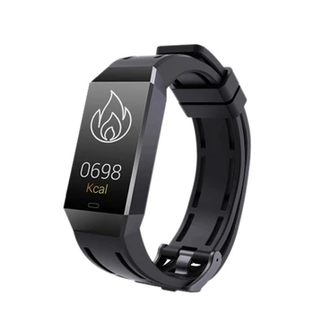 

Z27 Intelligent Waterproof Sleep Heart Rate Monitoring Sports Bracelet Fitness Tracker Black