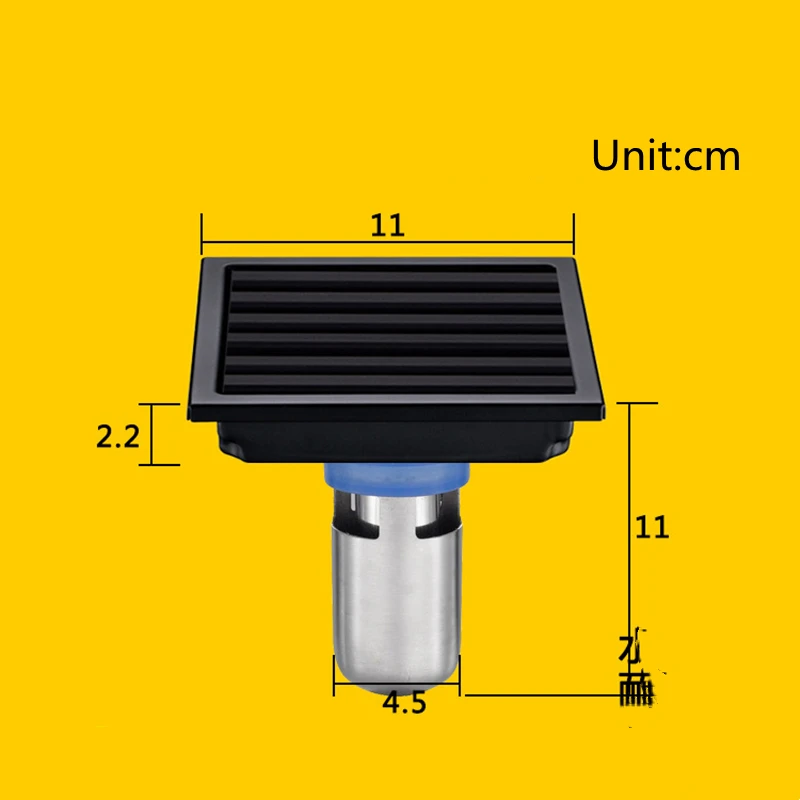 aco inoxidavel para desentupir chao ralo desentupir chao 11cm 03