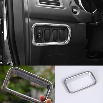 

Car Accessories ABS Interior Front Headlight Switch Button Cover Trim 1pcs Fit For Mitsubishi RVR ASX Outlander Sport 2013-2020