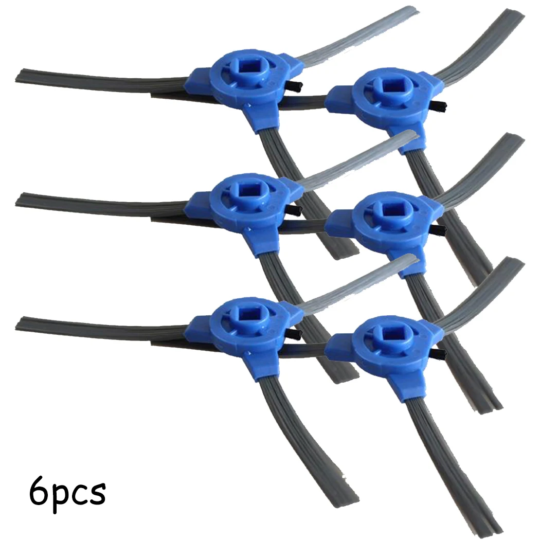 6Pcs Side Brushes Vacuum Cleaner Replacement Accessories Household Cleaning Spare Parts For Polaris PVCR 1226 Robotic