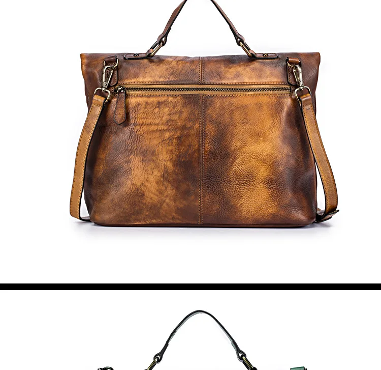 Высокое качество, натуральная матовая кожаная сумка,, Женский первый слой, натуральная кожа, Ретро стиль, с верхней ручкой, сумка для работы