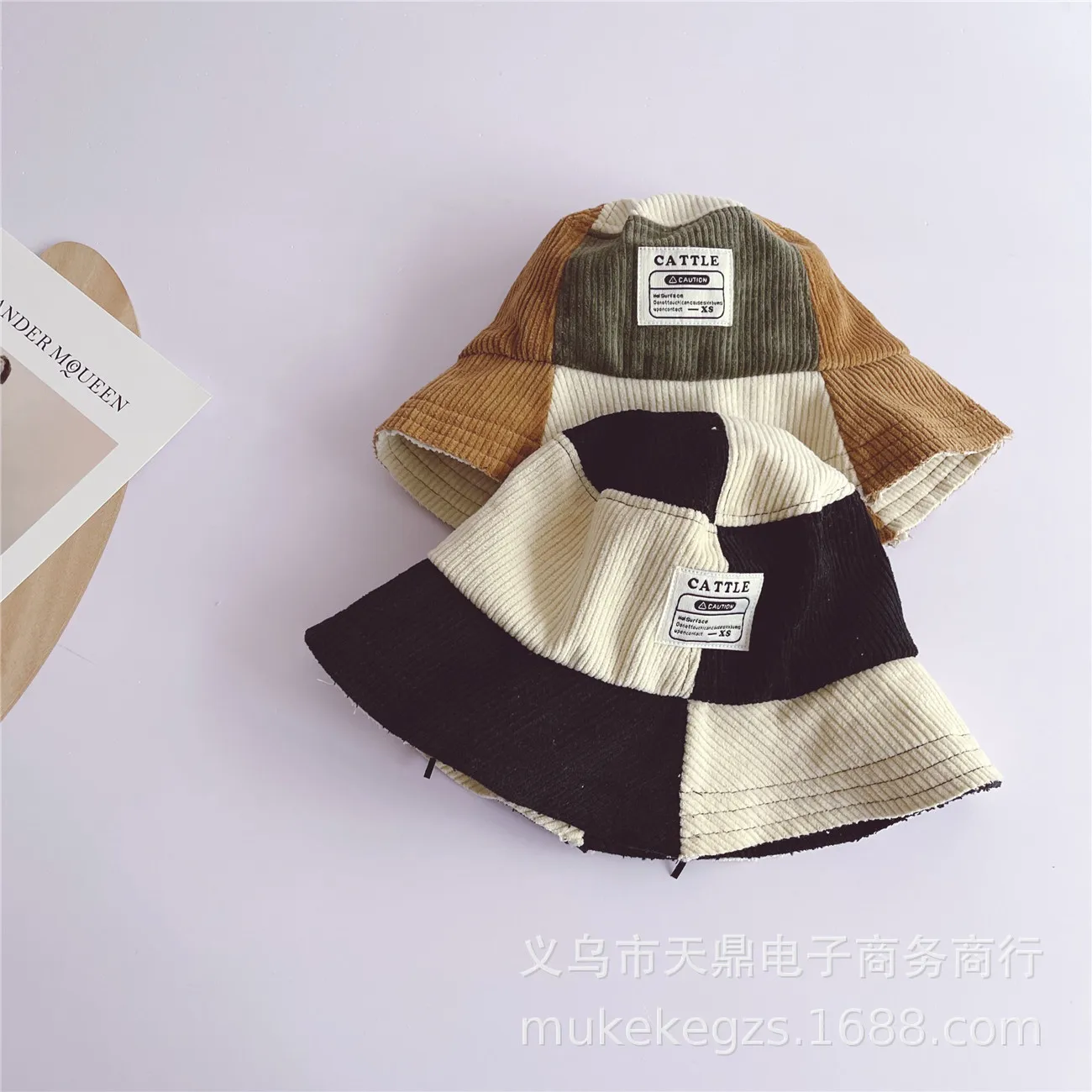 Chapeau Béret En Velours Côtelé Femme | Vintage, F... - Grandado