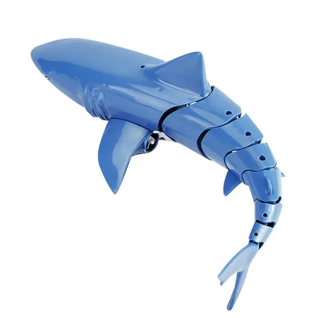 RC Simulation Shark Toys 2.4G 4CH Waterproof Electric Remote Control Shark Boat Swimming Pool Bathroom Children Toys Gift 3
