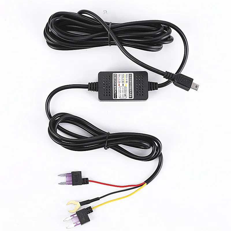 12В/24В 3а видеорегистратор кабель мини микро USB Автомобильное зарядное устройство