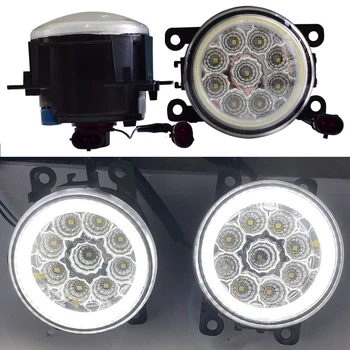 

Car-Styling DRL Fog Lamps For Nissan Xterra 2005-2015 Front Bumper Angel Eyes LED Fog Lights Lamps Daytime Running Ligh
