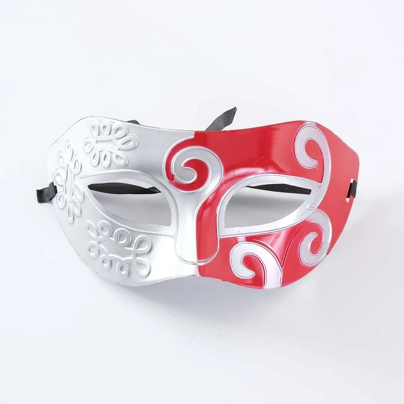New Vintage Silver Gold Men Antique Gladiator Carnival Masquerade Ball Party Masks Cool Retro Men's Party Masks09