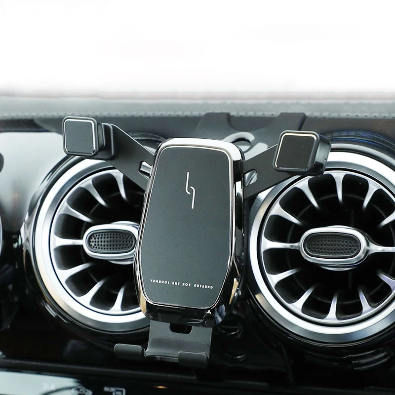 Mobile Phone Holder Air Vent Mount Clip Clamp Mobile Phone Support for Benz A Class W177 Accessories
