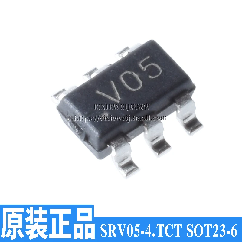 20 шт SRV05-4.TCT V05 SOT23-6 телевизоры
