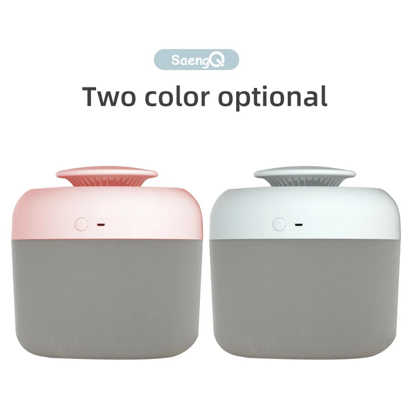 saengQ Ultrasonic  Air Humidifier 2.4L Aroma Essential Oil Diffuser for Home Car USB Fogger Mist Maker with LED Night Lamp