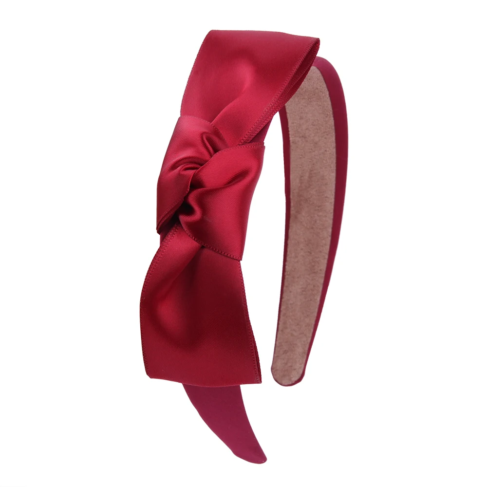08 headband Винтажная Жемчужная Повязка на голову для женщин ободок широкая бархатная повязка на голову с узлом обруч для волос с бантиком широкая лента для волос аксессуары для волос черный - Цвет: 08 headband