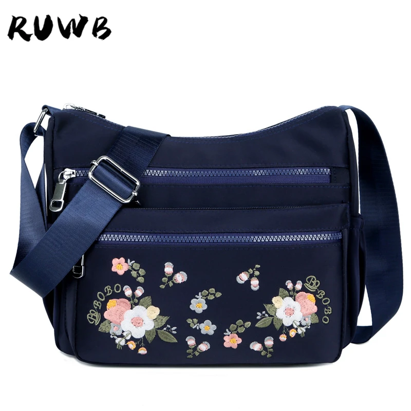 small nylon shoulder bag