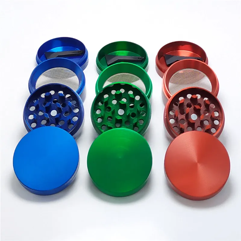 Mini 40mm Grinder Weed Metal 4 Layer Weed Grinder Smoke Accessories 2