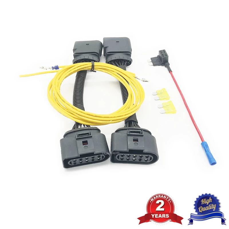Wire Harness Connector for VW Transporter T5 Headlight Conversion T5.1 T6 Facelift Adaptor Harness Upgrade