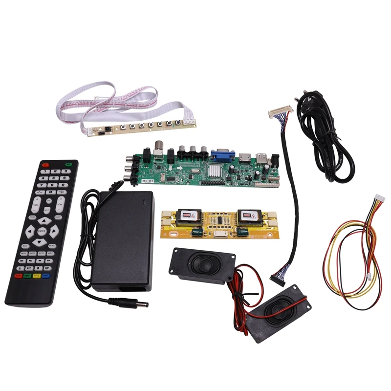 

DS.D3663LUA.A81 DVB-T2/T/C Digital TV 15-32 Inch Universal LCD TV Controller Driver Board for 30Pin 2Ch,8-Bit(EU Plug)