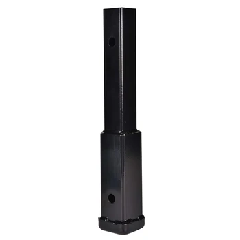 

8 Inch Trailer Hitch Extension for 2-Inch Receiver Tube Extender Receiver Extension Tube Extenders 5/8 Inch Pin Hole 500 Lbs Cap