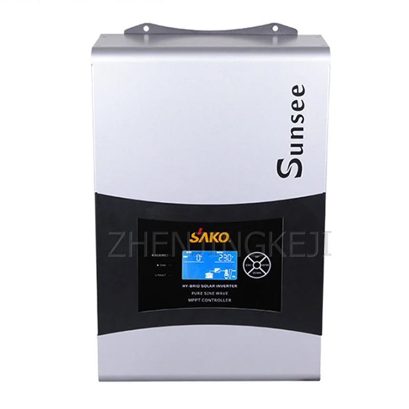 

Photovoltaic Invertor Household Off-Grid Converter Solar Inverters High Power 3000W/5000W Pure Sine Wave PWM Battery Charger