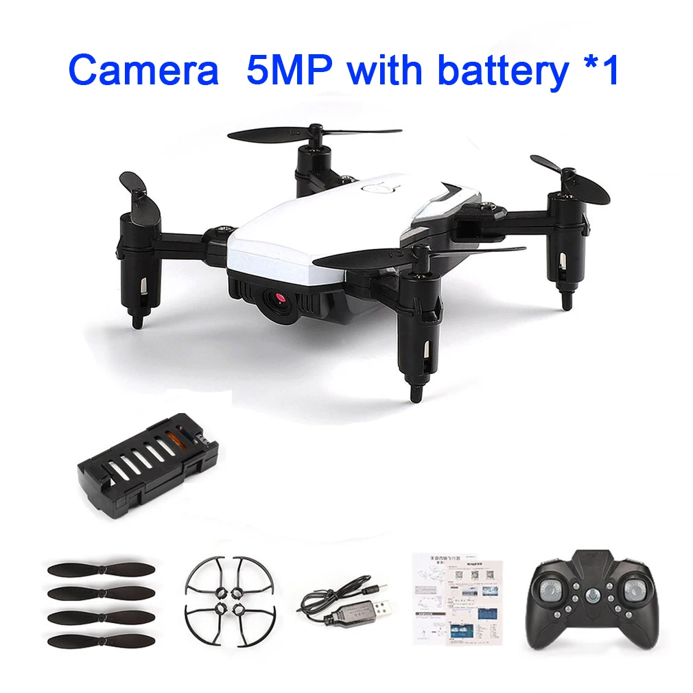 LF60 1080P Мини-Дрон с HD камерой Дрон с режимом удержания высоты RC Квадрокоптер RTF WiFi FPV складной Вертолет VS S9HW T10 E61 Дрон - Цвет: SET 17