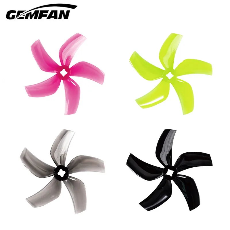 

12 Pairs Gemfan D76 76mm 3 Inch 5-Blade Ducted Propeller for CineWhoop RC Drone FPV Racing Quadcopter Multirotor RC Parts Accs