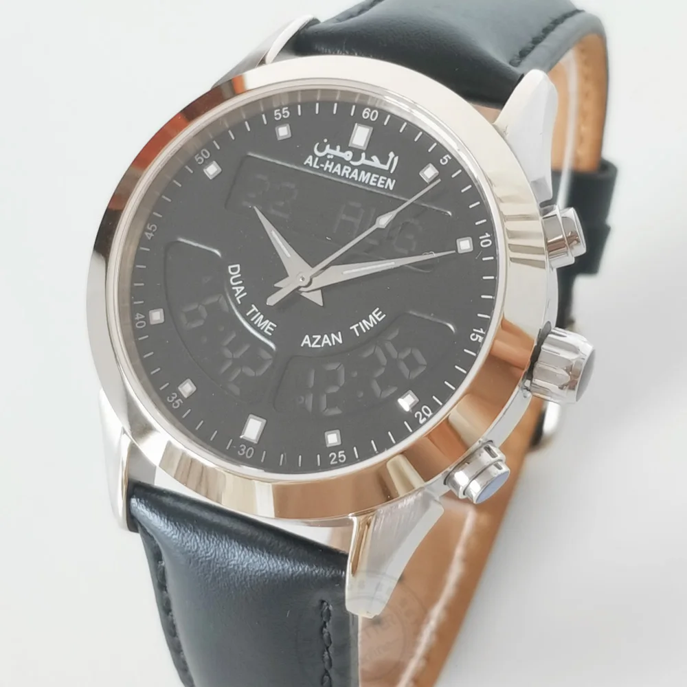 Muslim Azan Watch with Qiblah Compass Islamic