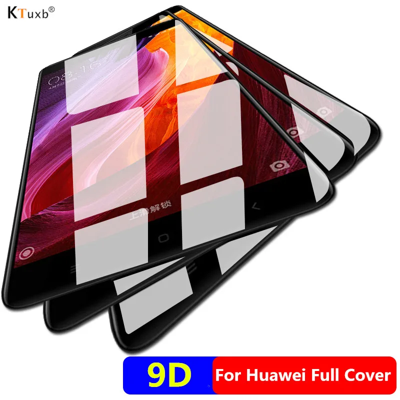 Закаленное стекло с полным покрытием для Huawei P20 P30 Pro Mate 20 10 Lite 3 шт.|Защитные стёкла