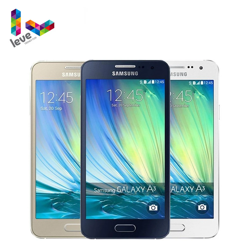 Samsung Galaxy A3 A300F A3000 Unlocked Mobile Phone 4.5" 1GB RAM 16GB ROM  Ouad Core 8MP 4G LTE Original Smartphone _ - AliExpress Mobile