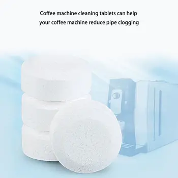 

10/20 pcs Espresso Coffee Machine Cleaning Tablet Effervescent Tablet Descaling Agent Super Clean Power Kitchen Cleaning Tools