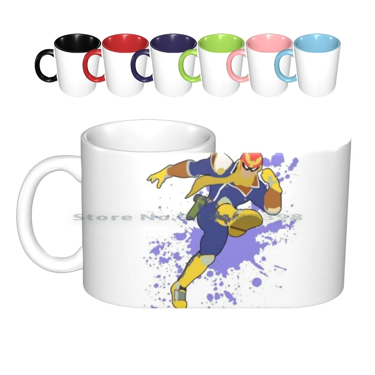 Captain Falcon-Super Smash Bros Tazze In Ceramica Tazze Da Caffè Tazza Da Tè Al Latte Super Smash Bros Per Wii U Ssb Melee 3Ds Wii U Link