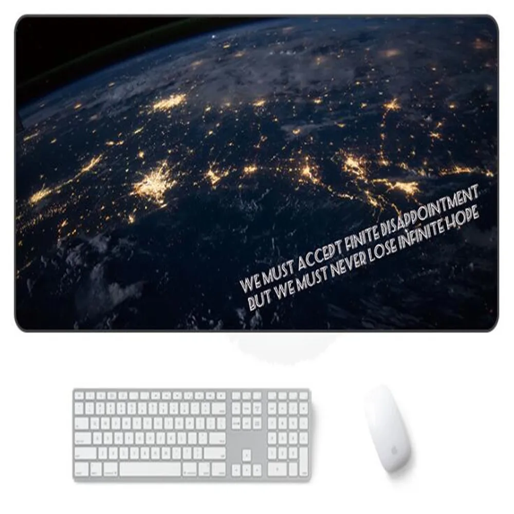 Large Gaming Mouse Pad Gamer Solid Color Locking Edge Keyboard Mouse Mat Gaming Grande Desk Mousepa
